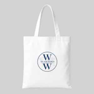 Carry Hope – Classic White Eco-Friendly Tote Bag